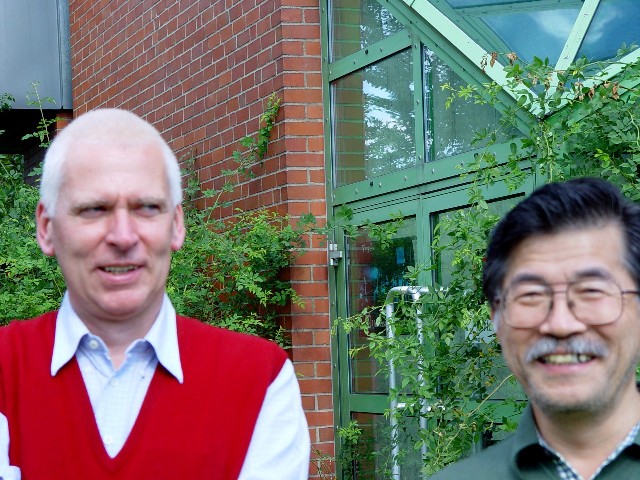 Helmut Brand and Mitsugu Matsushita (September 2009)